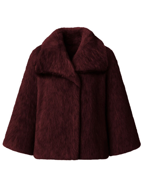 Fake fur bordeaux jack PRE ORDER DELIVERY